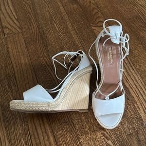 Aquazzura wedges size 37.5